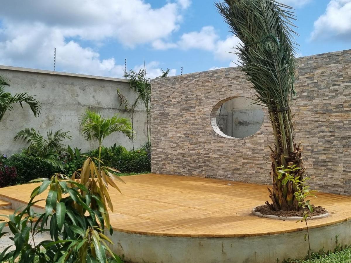 Villa Bolati, Avec Piscine, Jacuzzi, Jardin Et Vue Bonoua Buitenkant foto